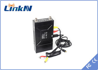 Nadajnik wideo COFDM QPSK HDMI i CVBS H.264 Niskie opóźnienie Szyfrowanie AES256 z baterią